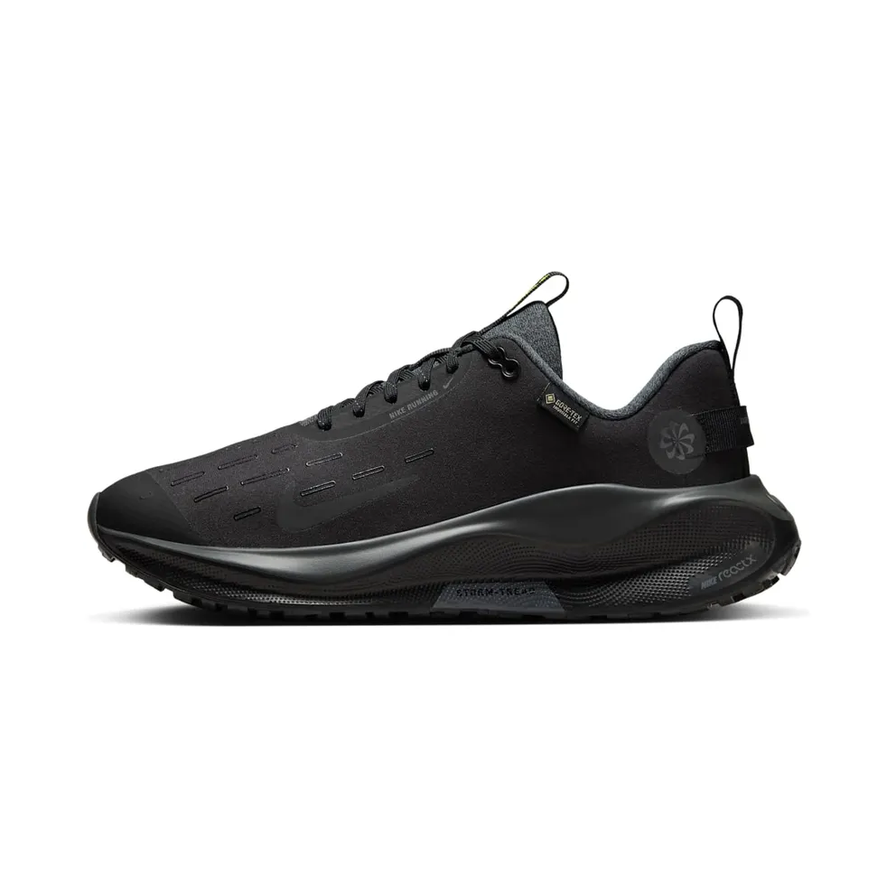 Nike React Infinity Run 4 Gore-Tex Black Volt Dark Grey Anthracite (HQ0264-001)