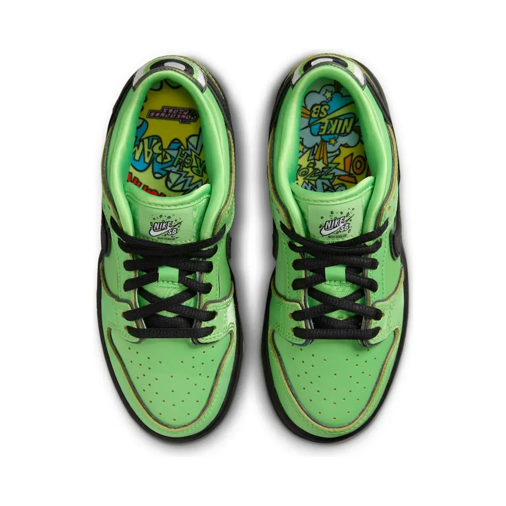 Nike SB Dunk Low PS “Powerpuff Girls – Buttercup” (FZ8832-300)