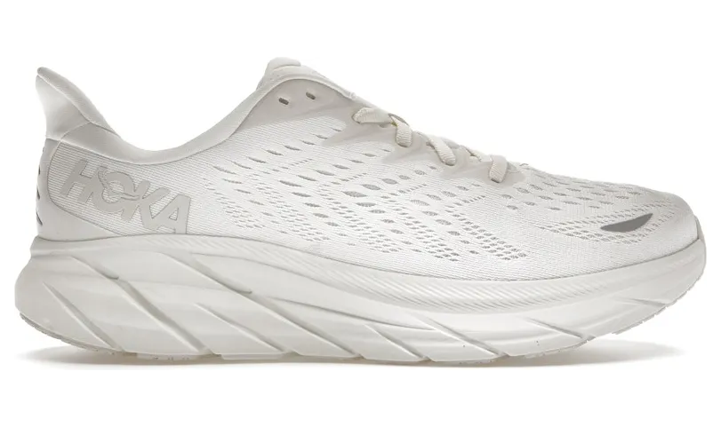 HOKA Clifton 8 White / White (1119393-WWH)