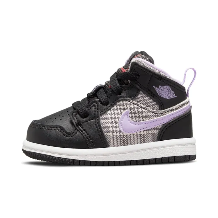 Jordan 1 Mid Houndstooth (TD) (DC7228-015)