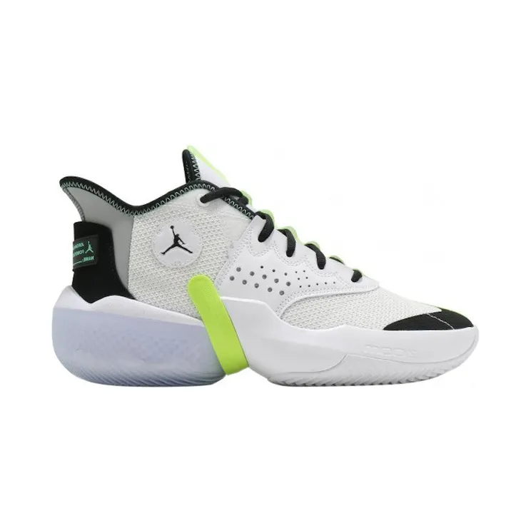 Jordan React Elevation PF White Black Green Glow (CK6617-103)