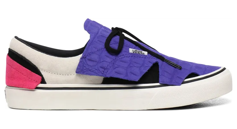 VANS Emboss Croc Era Origami Shoes (Purple)