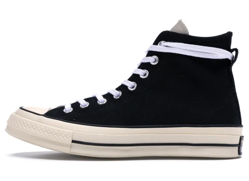 Converse Fear of God x Chuck 70 Hi ‘Black’ Black/Black/Natural (164529C)