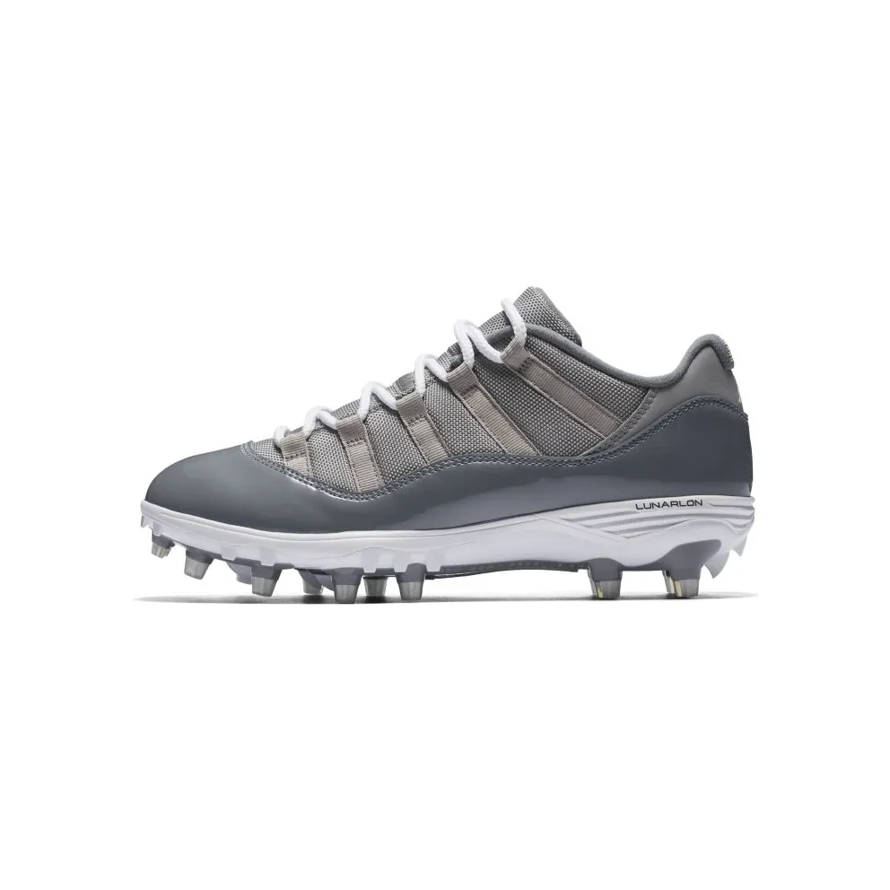 Jordan 11 Retro Low Cleat Cool Grey Medium Grey/White-Cool Grey (AO1560-003)