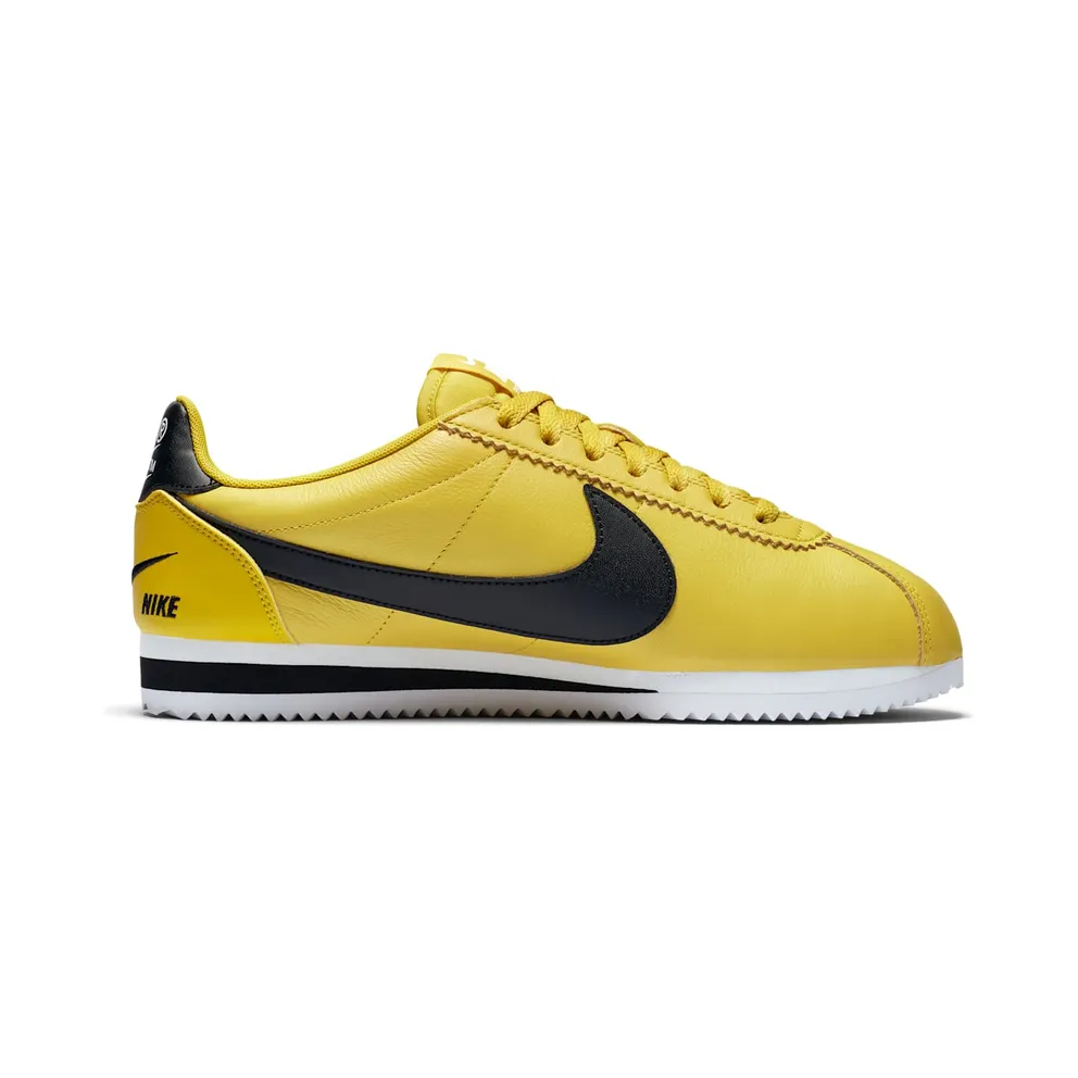 Nike Classic Cortez Blazing Sun Bright Citron/Black-White (807480-700)