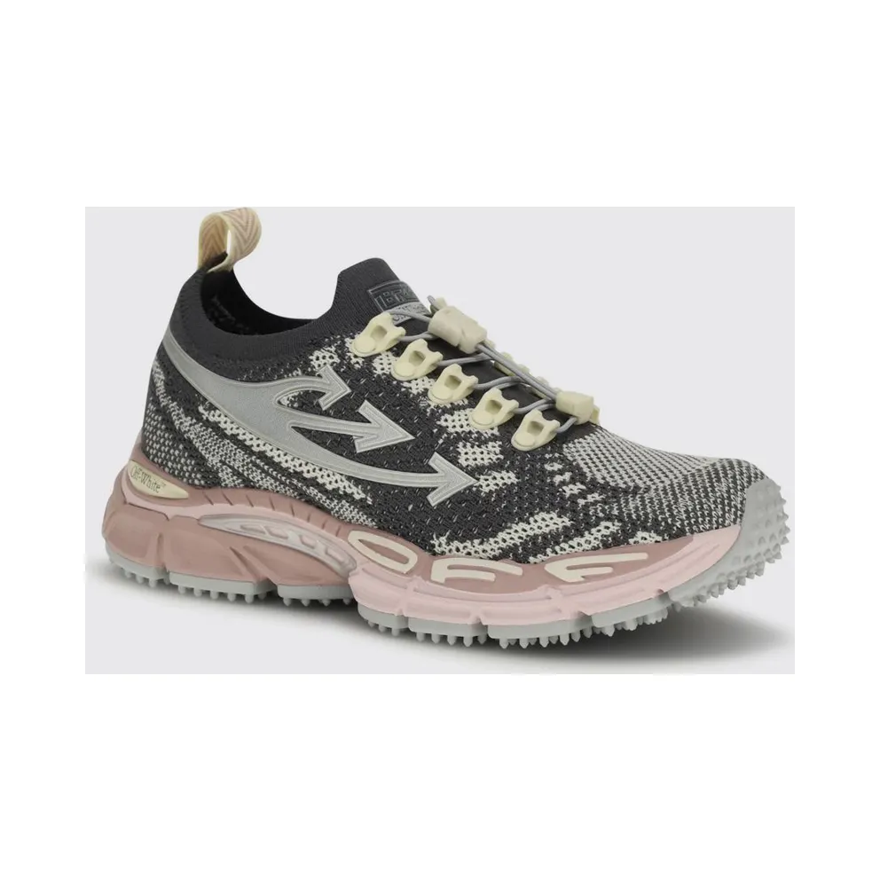 Off-White Be Right Back Jacquard Knit Sneakers Grey (OWIA28KS26FAB0010730)