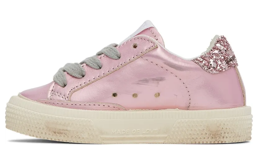 Golden Goose Baby Pink Glitter May Sneakers (GJF00112.F001991.25594) (3)