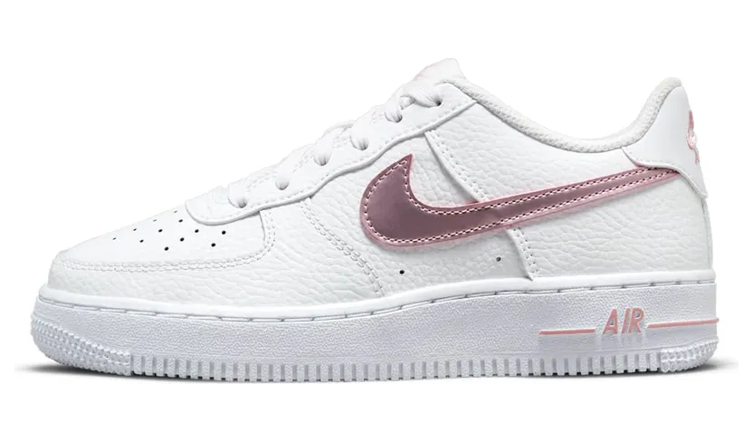 Nike Air Force 1 GS “White / Pink Glaze” (CT3839-104)