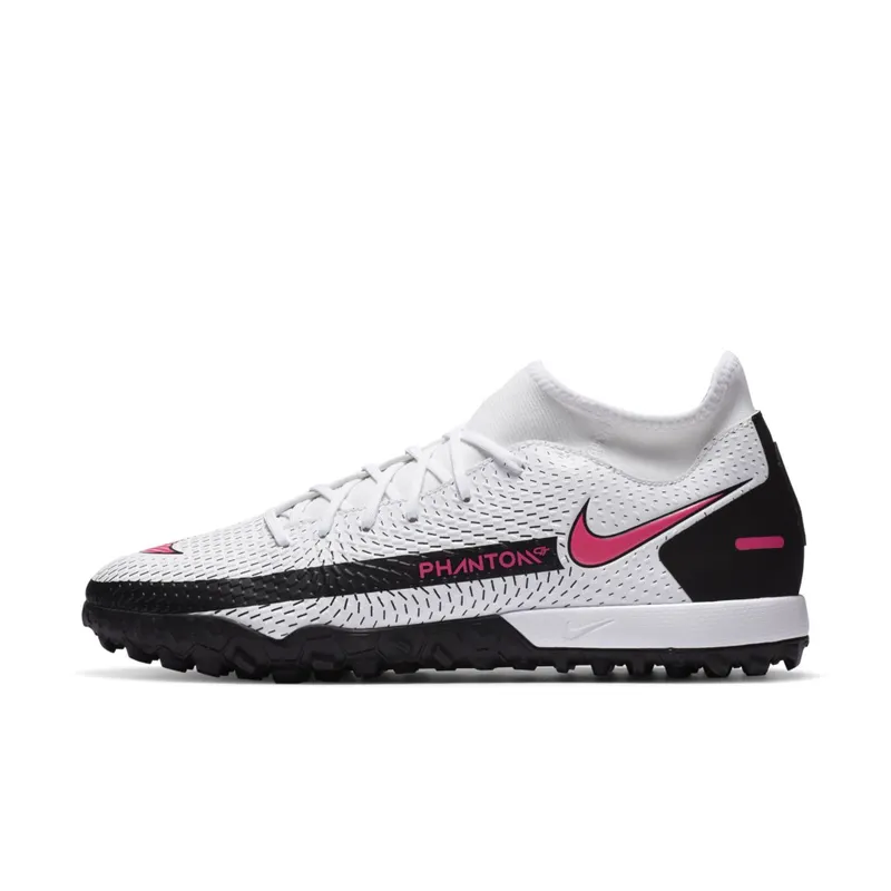 Nike Phantom GT Academy DF TF White Black Pink Blast White/Black-Pink Blast (CW6666-160)