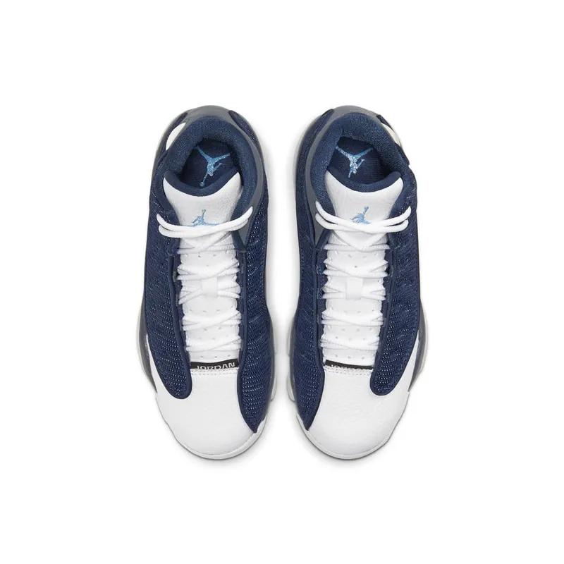 Jordan 13 Retro Flint 2020 (PS) Navy/Flint Grey-White-University Blue (414575-404)