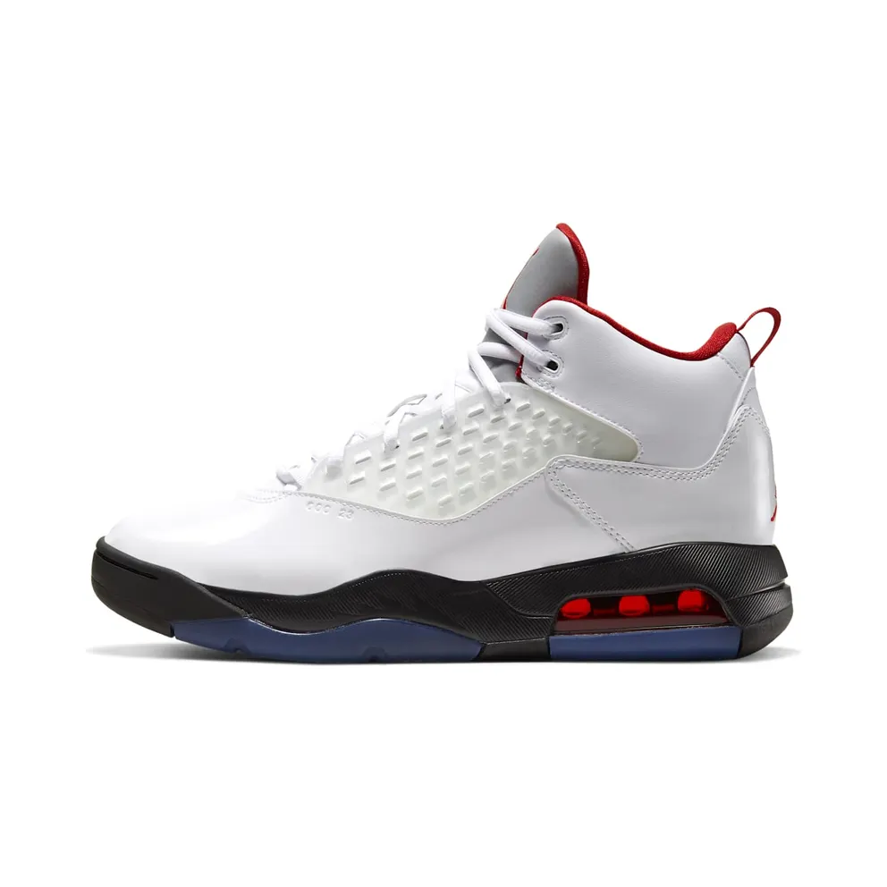 Jordan Maxin 200 White Black Gym Red