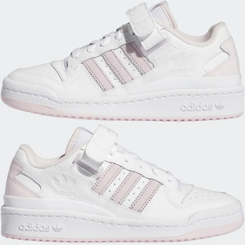 Adidas Forum Low City Cloud White / Almost Pink / Light Purple (GY8369)