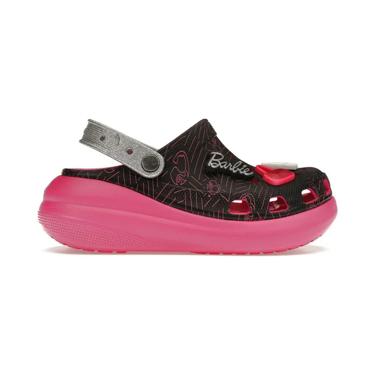 Crocs Crush Clog Barbie Black Pink (208819-001)