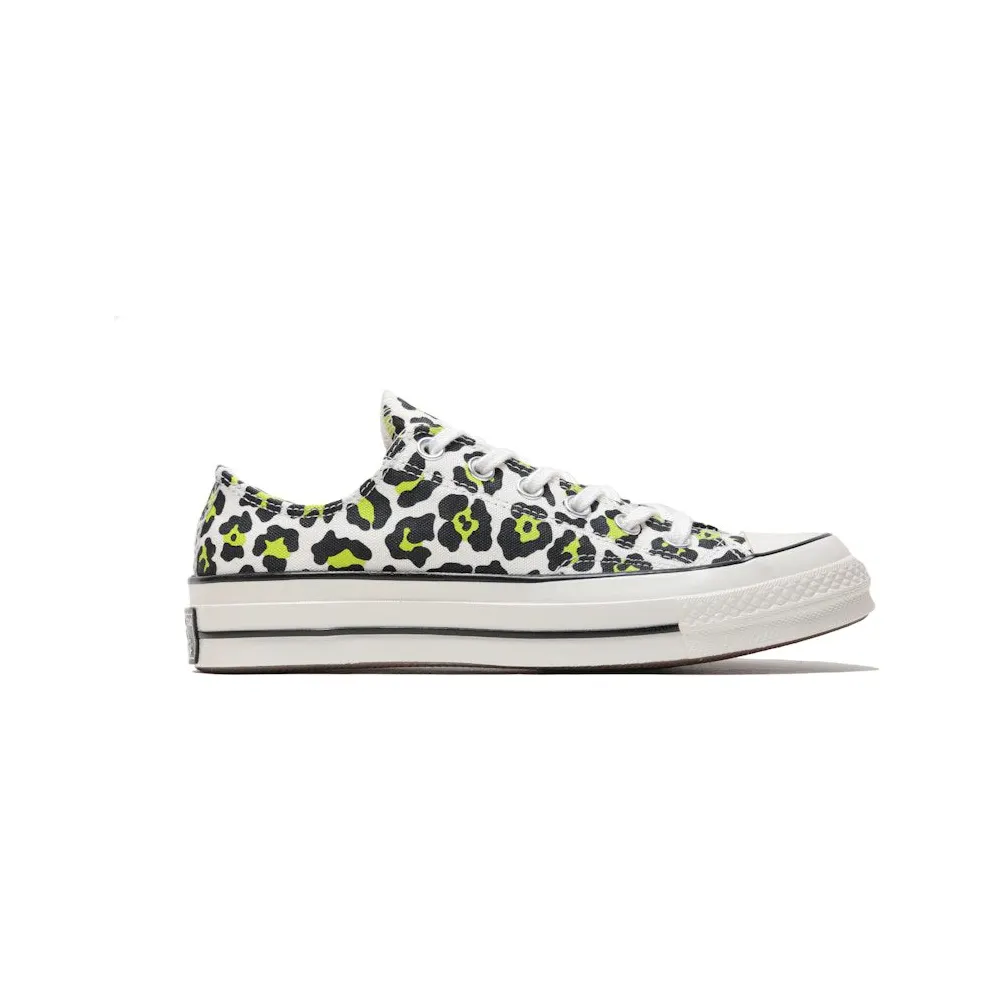 Converse Chuck Taylor All Star 70 Ox Leopard White Bold Lime (164410C)