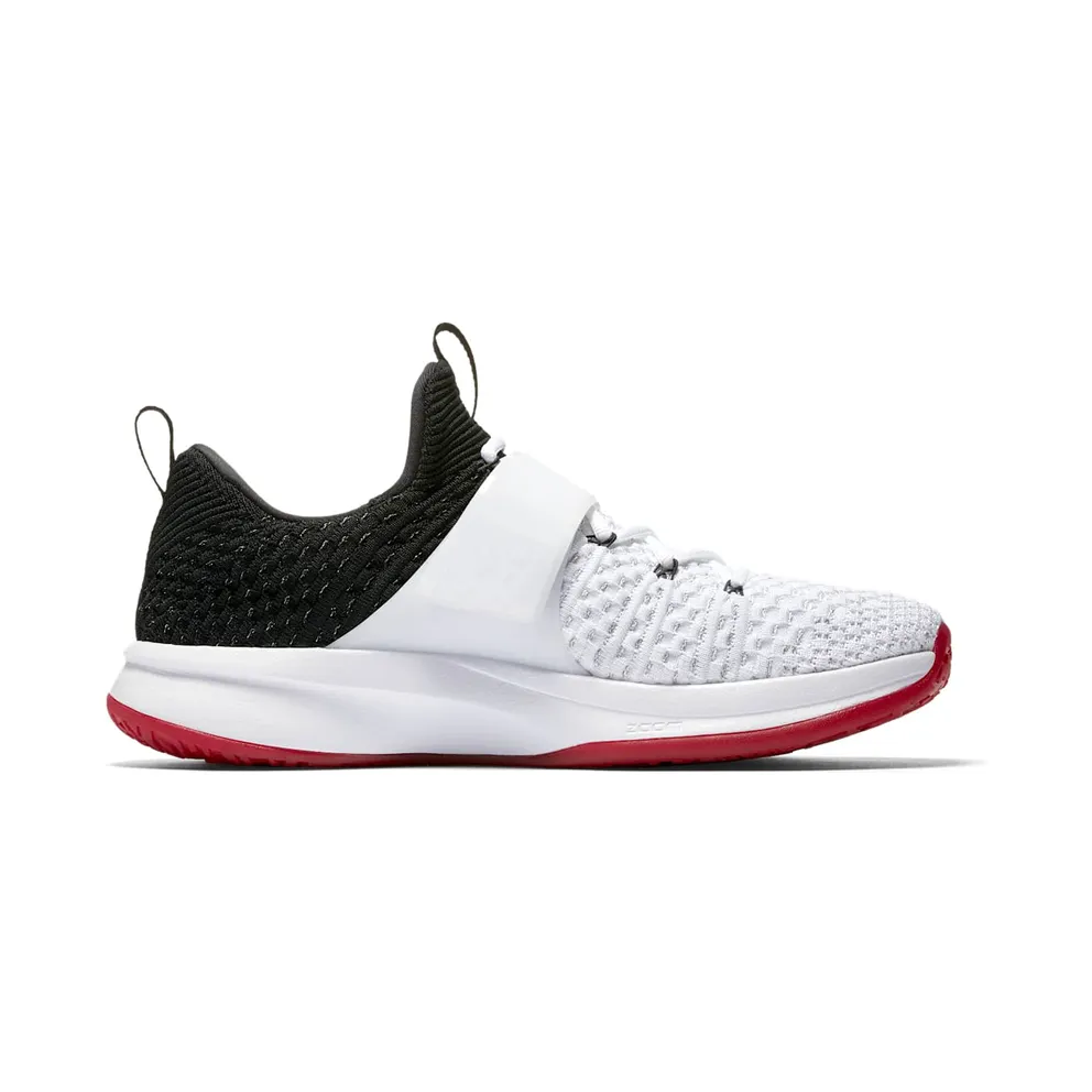 Jordan Trainer 2 Flyknit White Black Red White/Black-Gym Red (921210-101)