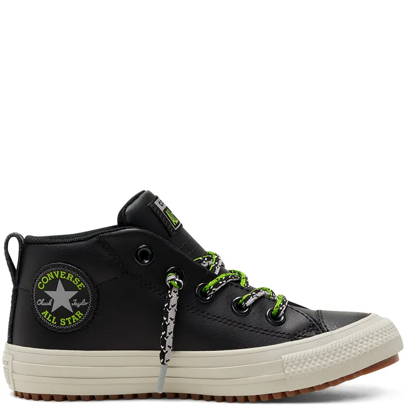 Converse Big Double Lace Suede Chuck Taylor All Star Street Boot Mid (668489C)