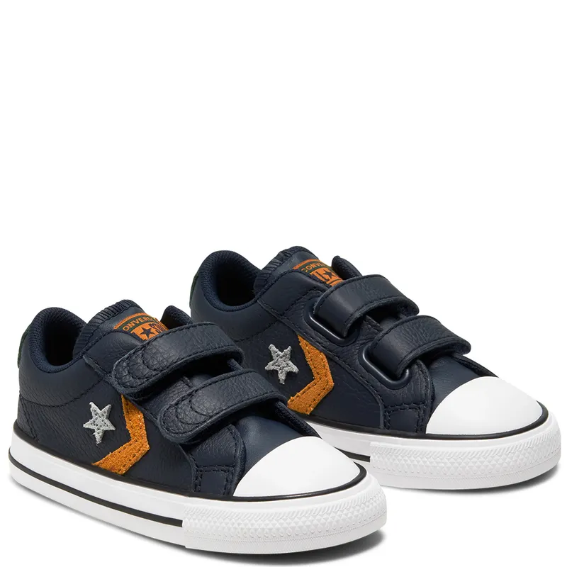 Converse Toddler Leather Twist Easy-On Star Player Low Top (768429C)