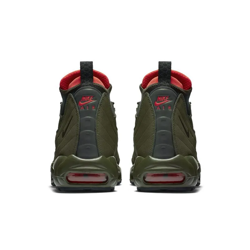 Nike Air Max 95 Sneakerboot Dark Loden Dark Loden/Black-Cargo Khaki-Bright Crimson (806809-300)