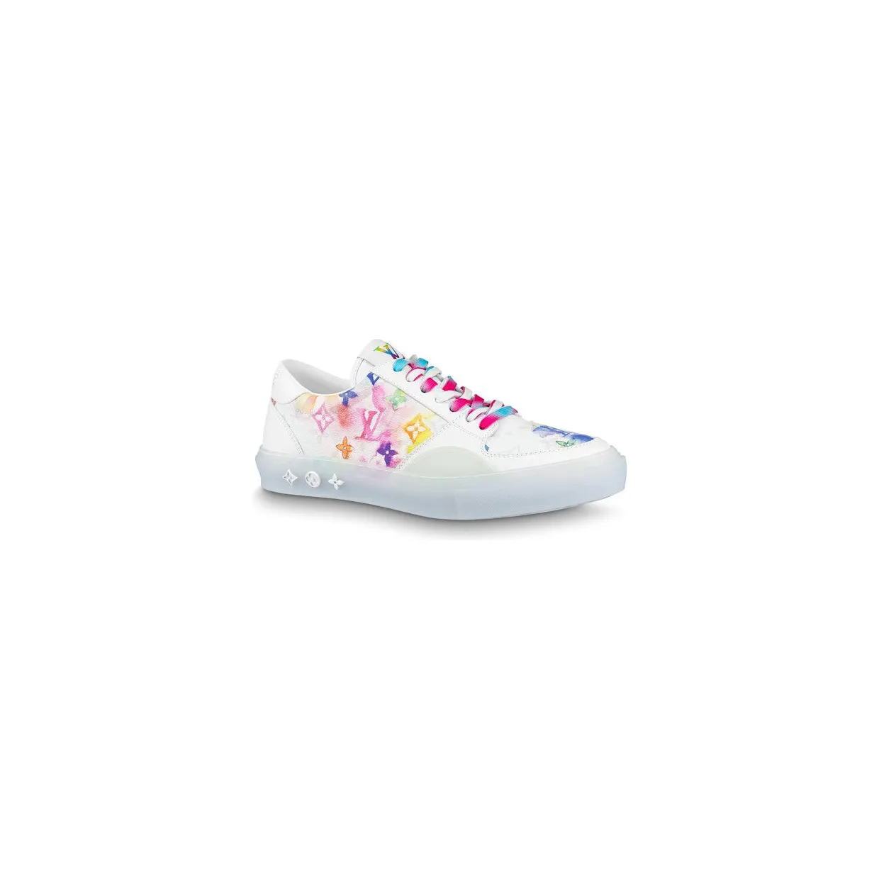 Louis Vuitton Ollie White Rainbow Monogram (1A8SGR)
