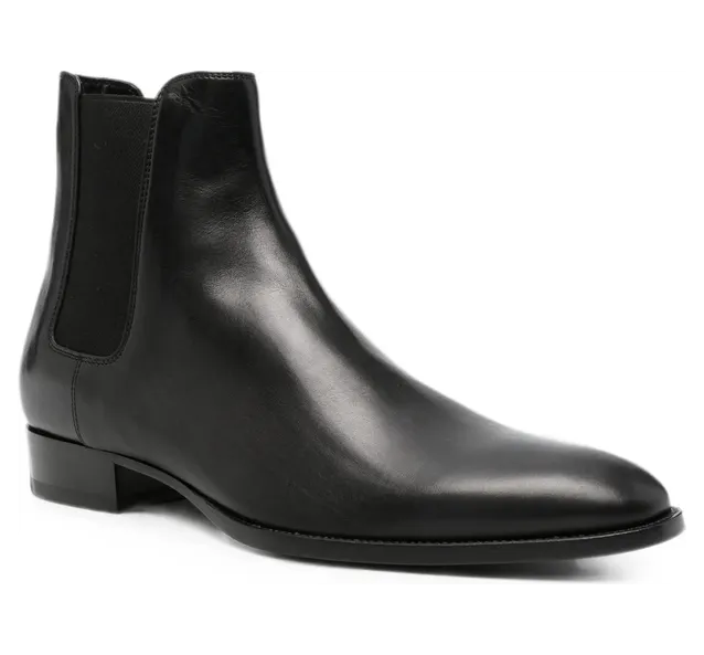 Saint Laurent Wyatt Chelsea “Black” (817856 1YL00 1000) (2)