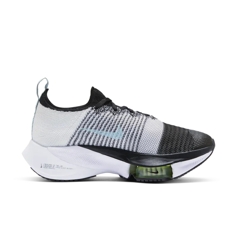 Nike Air Zoom Tempo Next% Black White (W) Black/Glacier Ice-Volt-White (CI9924-001)