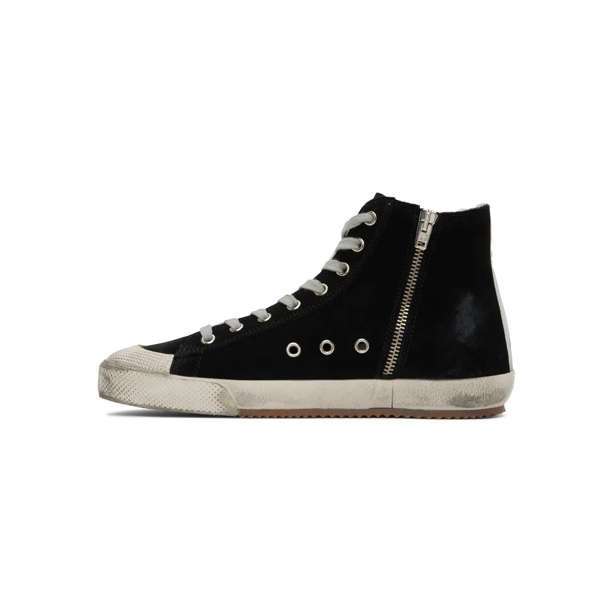 Golden Goose Black Francy Bike High-Top Sneakers (GMF00260.F002753.90312) (3)