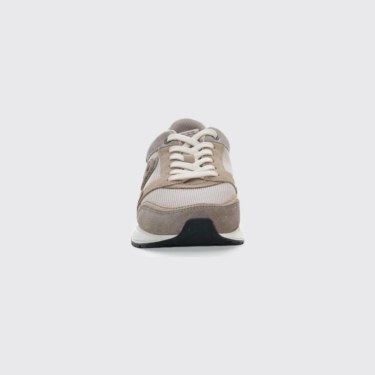 Boss Mesh and Suede Sneakers Beige (50554612280)