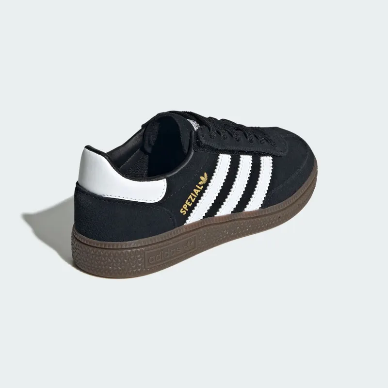 Adidas Handball Spezial Comfort Closure Elastic Lace Kids Core Black / Cloud White / Gum (JQ6382)