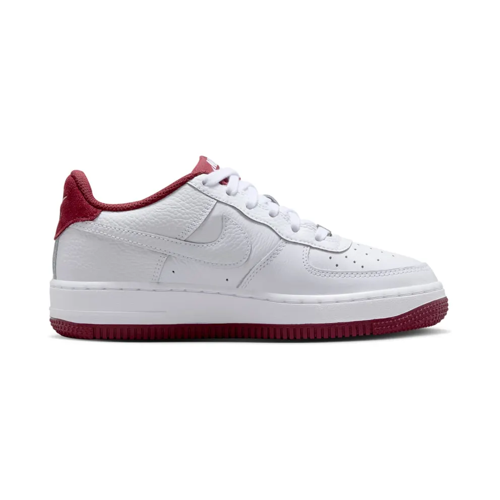 Nike Air Force 1 Low LV8 White Team Red Mini Swoosh (HF0952-100)
