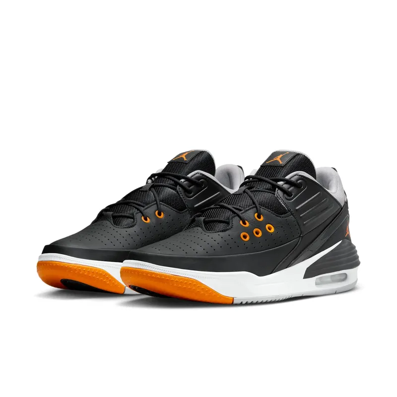 Nike Max Aura 5 “Black Wolf Grey White Magma Orange” (DZ4353-008)