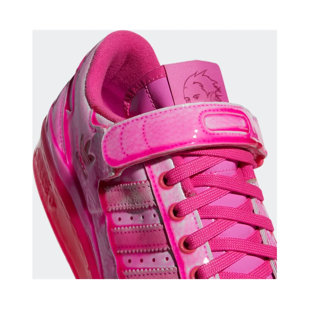 Adidas Jeremy Scott Forum Dipped Low Solar Pink / Solar Pink / Solar Pink (GZ8818)