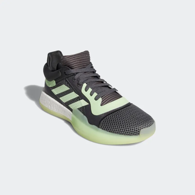 Adidas Marquee Boost Low ‘Glow Green’ Carbon/Glow Green/Grey (G26214)
