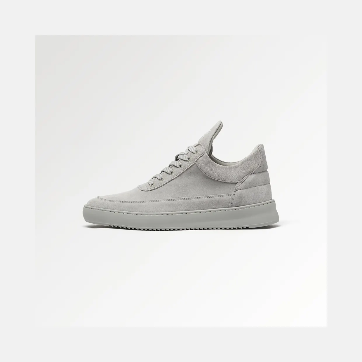 Filling Pieces Low Top Suede All Grey