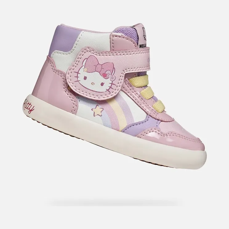 Geox Gisli “Blanc / Rose” (B661MC05402C0406B)