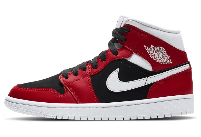 Air Jordan 1 Mid “Gym Red / Black / White” (BQ6472-601)