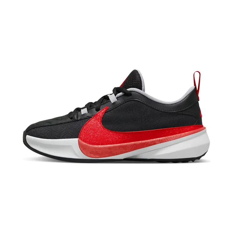 Nike Zoom Freak 5 Double Trouble “Black / Pure Platinum / Wolf Grey / University Red” (DZ4486-004)