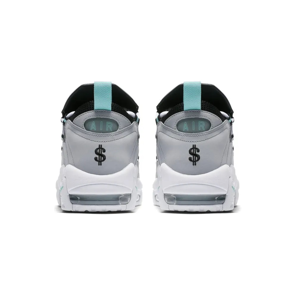 Nike Air More Money Wolf Grey Island Green Wolf Grey/Island Green-Black (AJ2998-003)