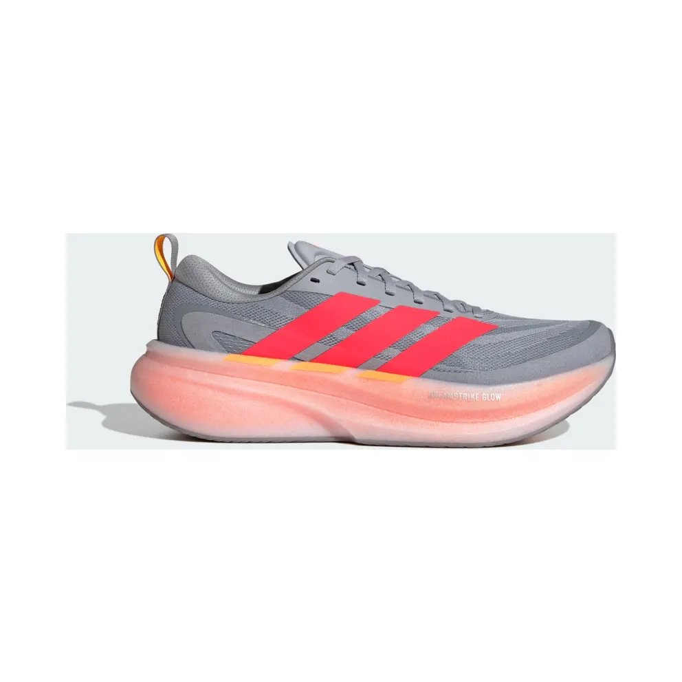 Adidas SUPERNOVA GLIDE Running Shoes Halo Silver / Lucid Red / Grey (KI8024)