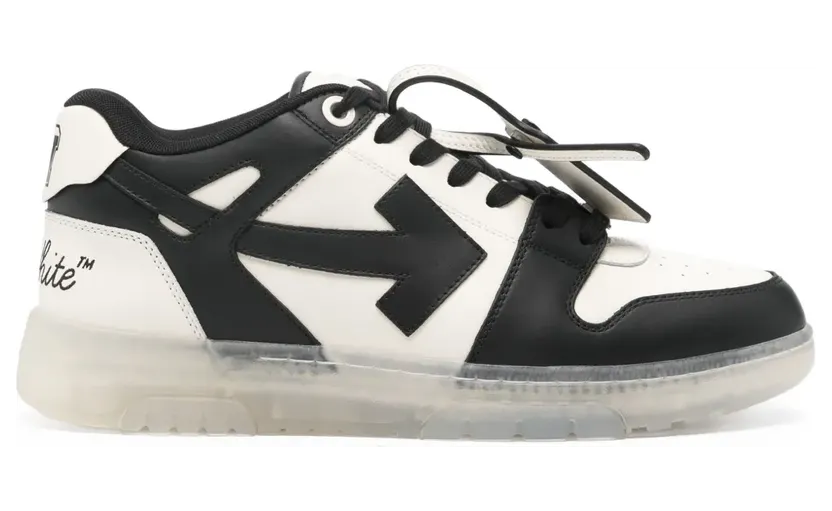 Off-White aus Leder “Black” (OMIA189F25LEA00C0310)