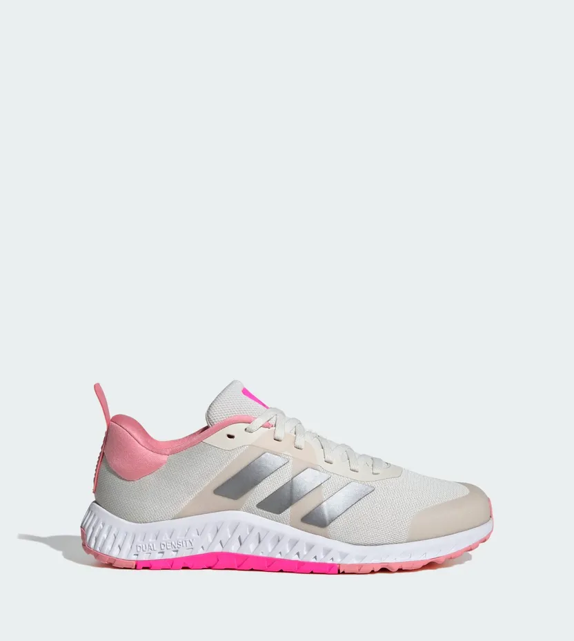 adidas Everyset Trainer Chalk White Iron Metallic Lucid Pink (ID8661)