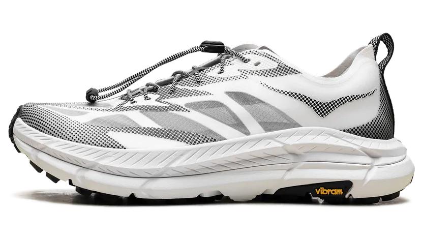 Hoka Mafate Speed 4 Lite TS “White / Black” (1168971-WBLC)