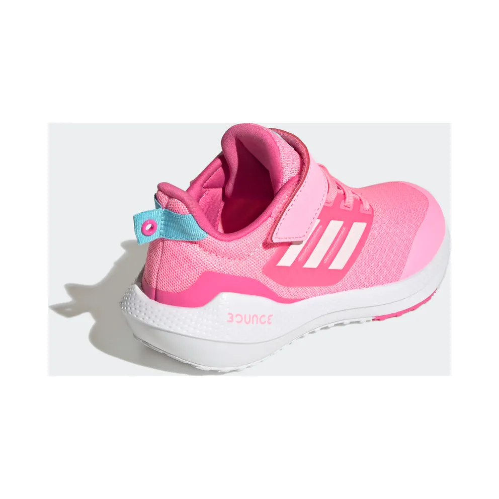 Adidas EQ21 Run 2.0 Bounce Sport Running Elastic Lace with Top Strap Beam Pink / Cloud White / Pulse Magenta (HR1843)