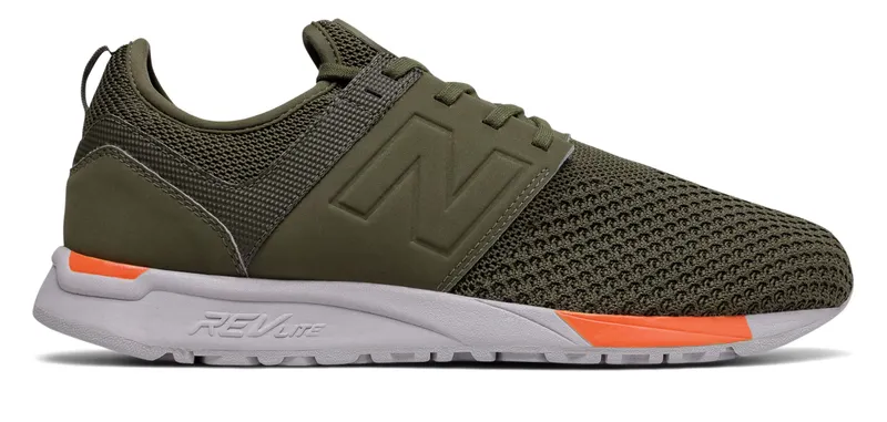 New Balance 247 Olive Olive/Orange (MRL247KO)