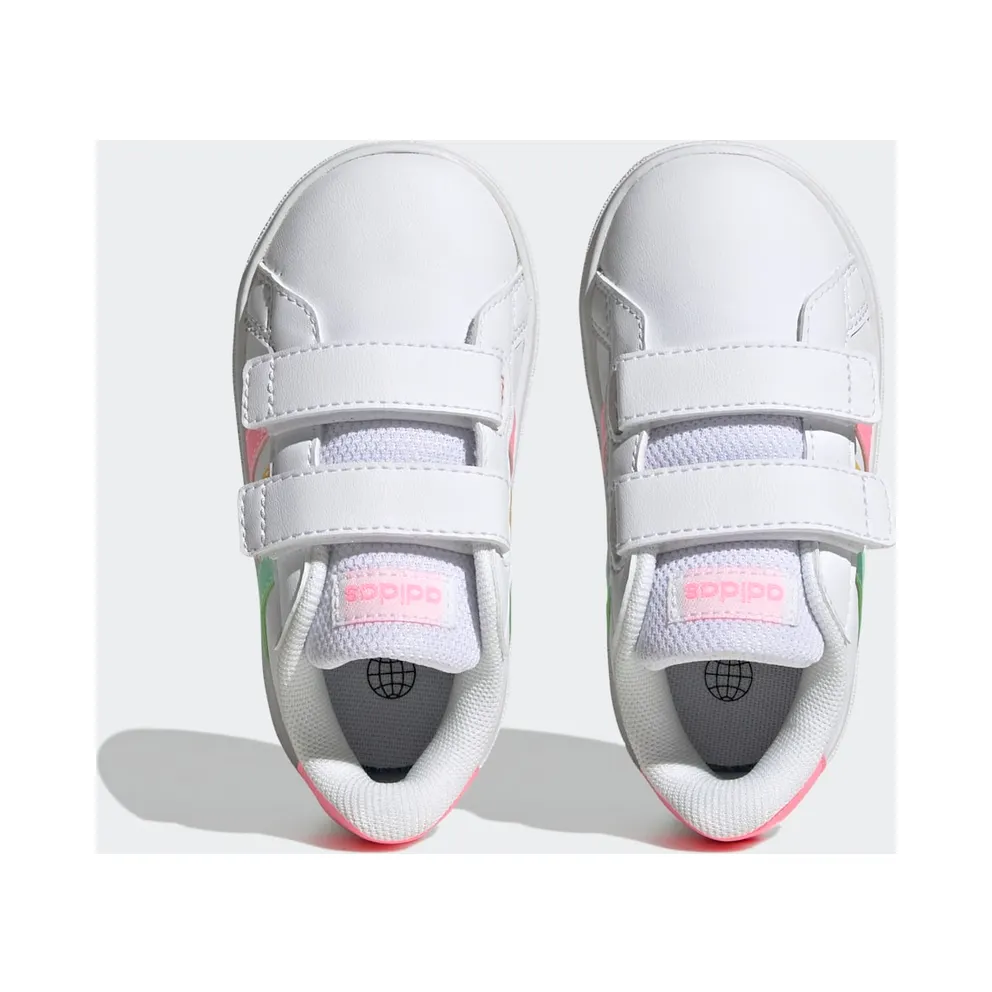 adidas Grand Court Lifestyle Cloud White / Pulse Mint / Beam Pink (HP8917)