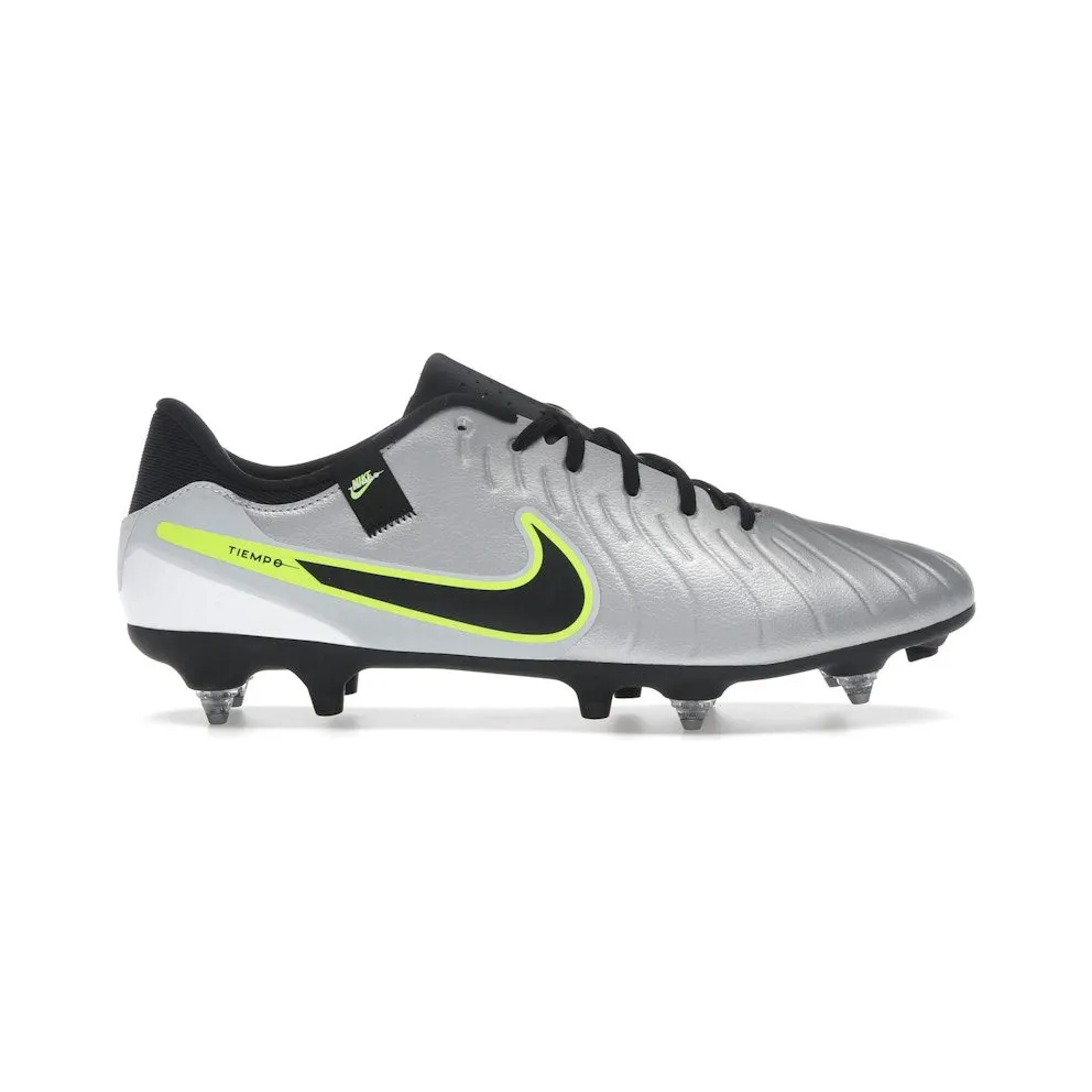 Nike Tiempo Legend 10 Academy SG-Pro AC Metallic Silver Volt Black (DV4338-001)