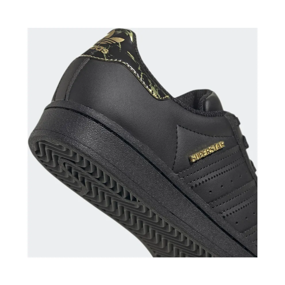adidas Superstar Core Black / Core Black / Gold Metallic (H03992)