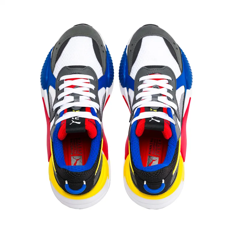 Puma RS-X Toys White (GS) White/Blue-High Risk Red (369628-02)