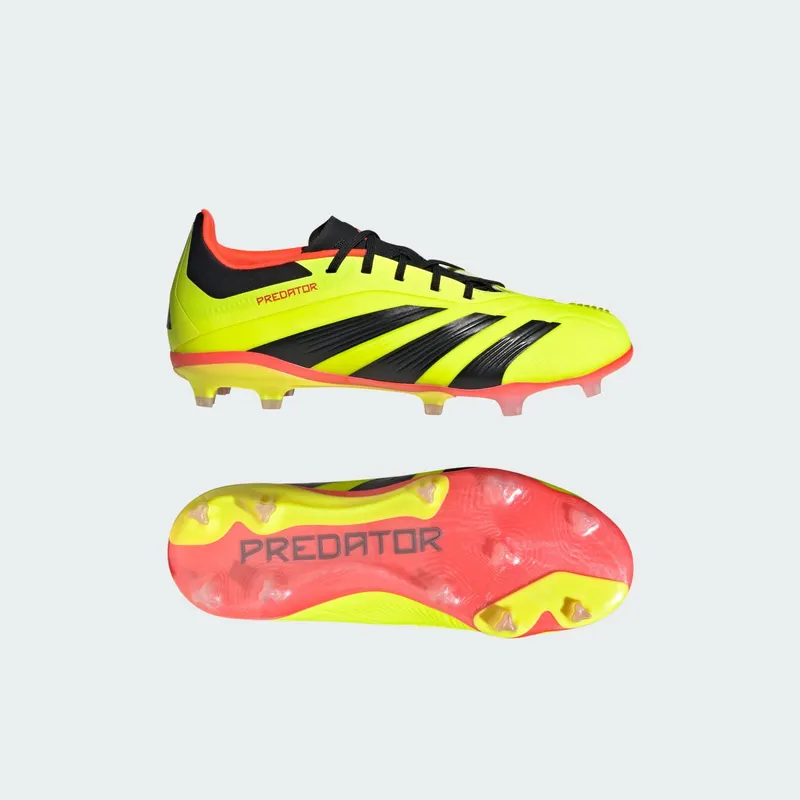 adidas Predator 24 Elite FG Team Solar Yellow Core Black Solar Red (IG7745)