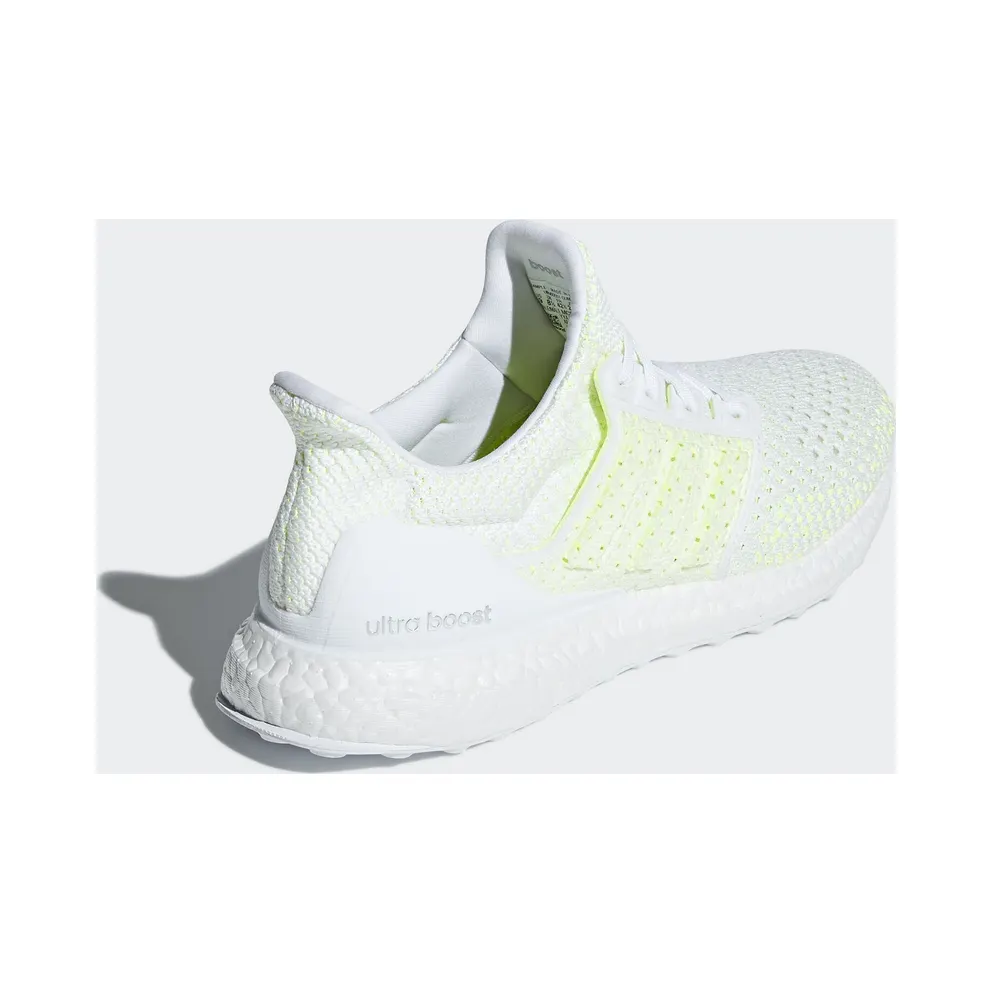 Adidas Ultra Boost Clima White / Footwear White-Solar Yellow (Shock Yellow) (AQ0481)