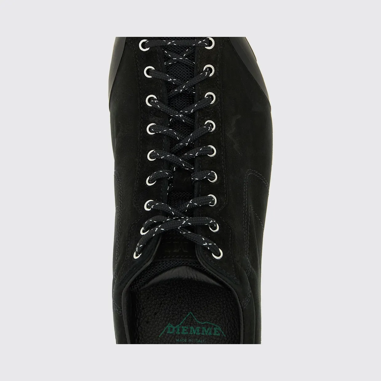 Diemme Movida ’92 Bicolor Nubuck Sneakers with Vibram Sole Black (DI26SPMOMF07N005BLK) (3)